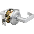 Satin Chrome Passage Lock with ASA Strike T714365