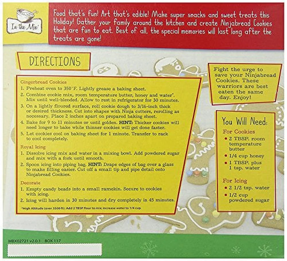 Gingerbread Cookie Kit A638