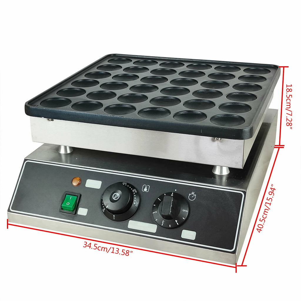 36Pcs Nonstick Mini Dutch Pancake Maker E592