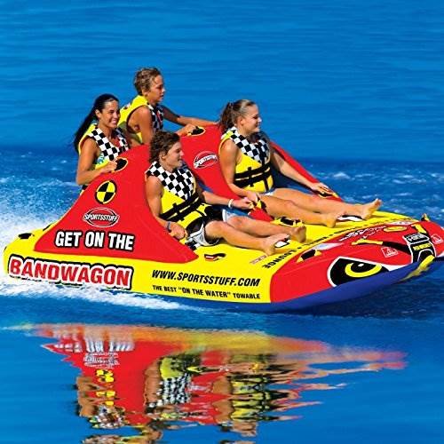 4 Rider Towable Inflatable Water Tube X49298