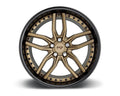 Bronze w/ Gloss Black Lip 1-Piece Cast Wheel 20x9 5x120 35mm O4969
