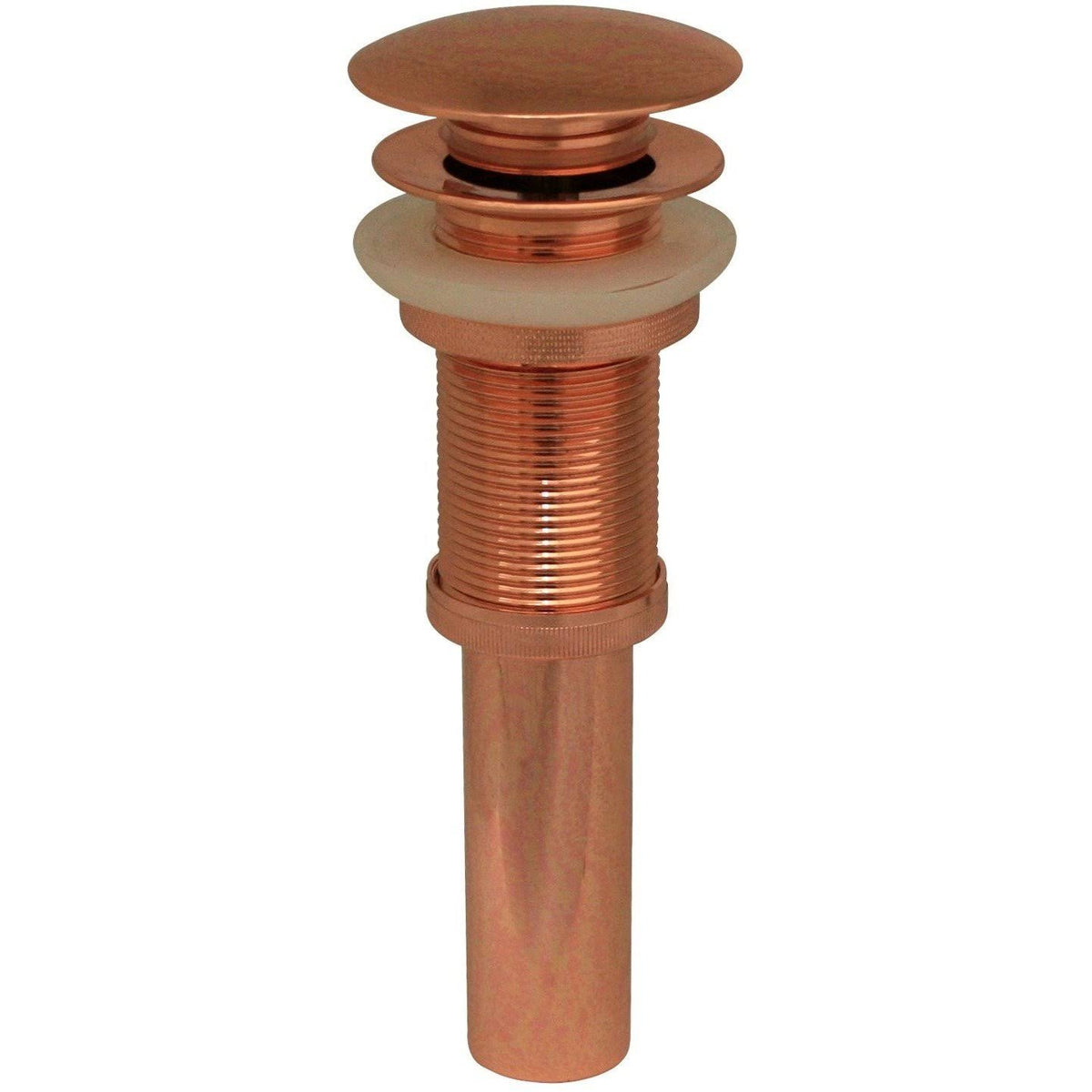 Brushed Nickel Pop-Up Mushroom Drain W950