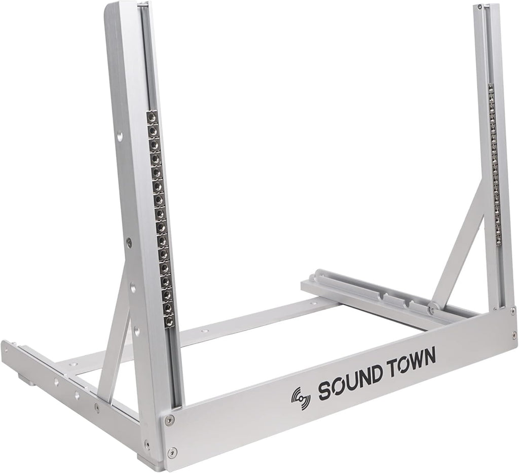 8U Aluminum 2-Post Desktop Open-Frame Rack X648592