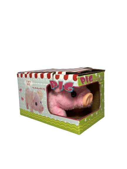 Plush Baby Mini Pig in Random Color Q9037