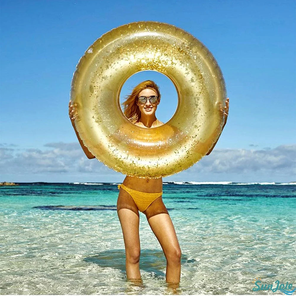 Inflatable Round Swimming Pool Float Tube E363247