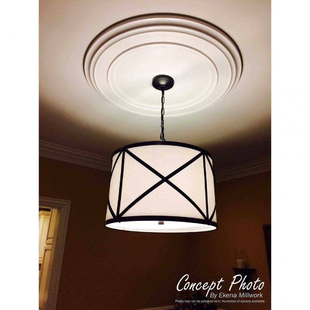Hand-Painted Ceiling Medallion U702