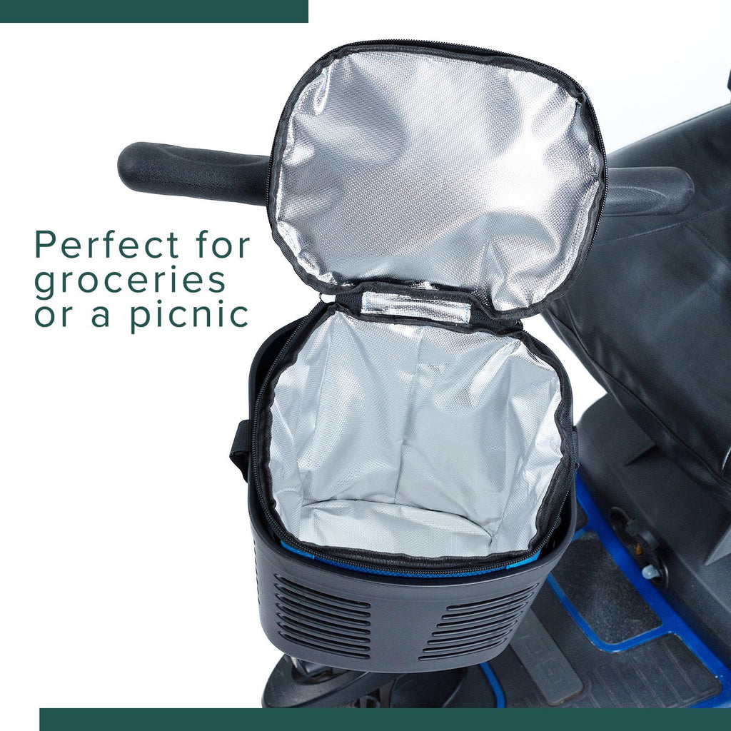 Insulated Basket Bag for Mobility Scooters & Power Chairs (Blue) E317457