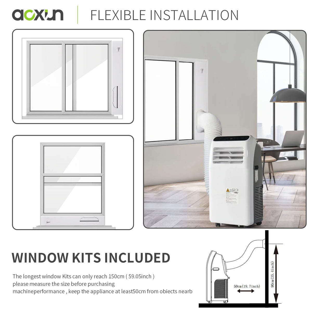 11500 BTU Portable Air Conditioner 4-in-1 AC Unit N749