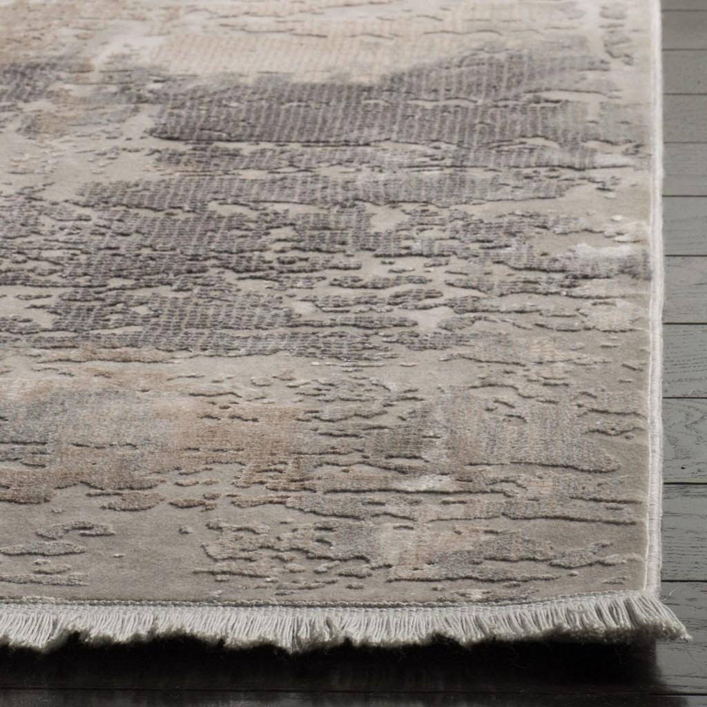 Beige / Brown Runner Rug E9511