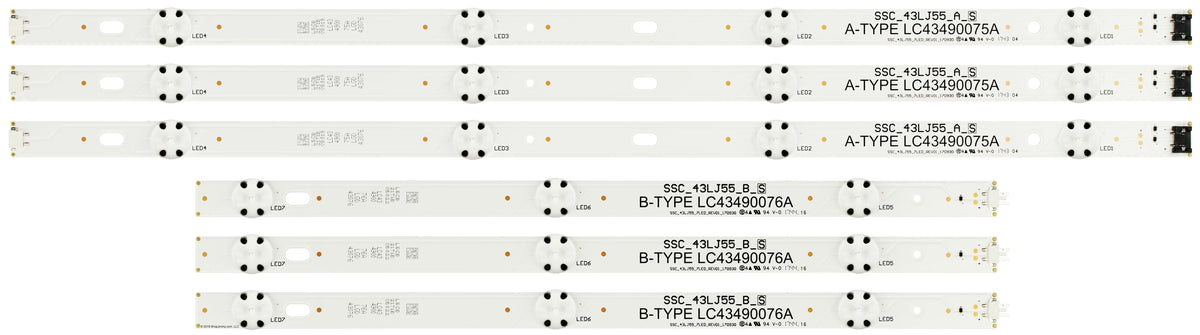 Replacement LED Backlight Strips D7397