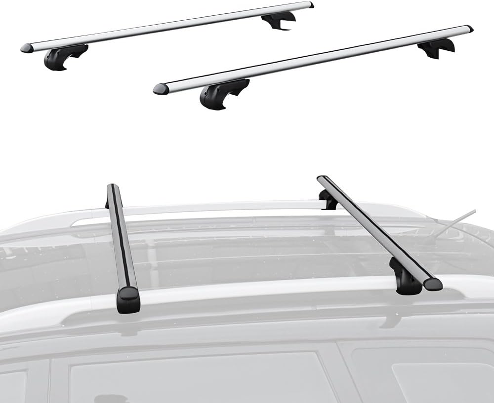Universal Roof Top Cargo Cross Bars 1Pair (47" Cross Bar) J67544
