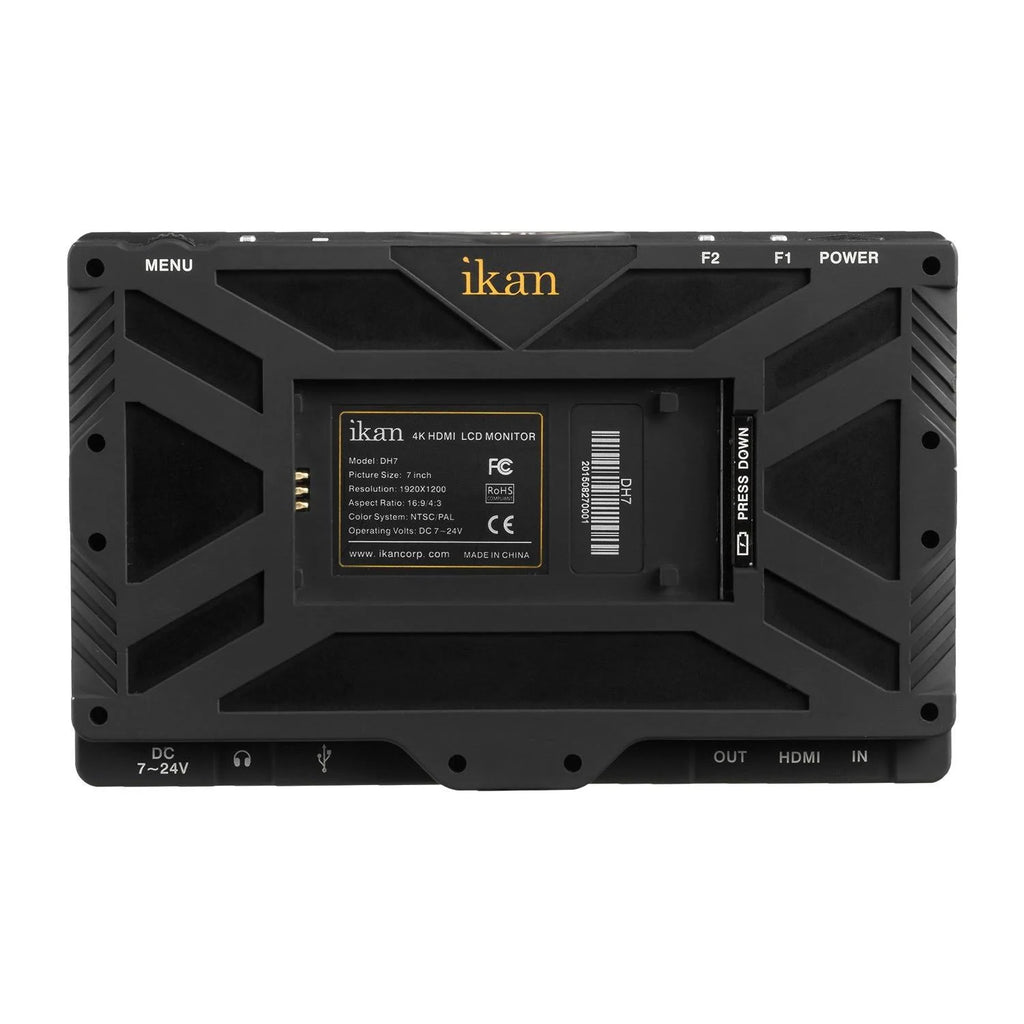 7x22 4K HDMI On-Camera Field Monitor B9328
