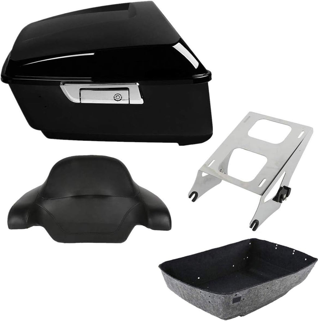 King Pack Trunk Backrest with Rack Mounting Rack C156