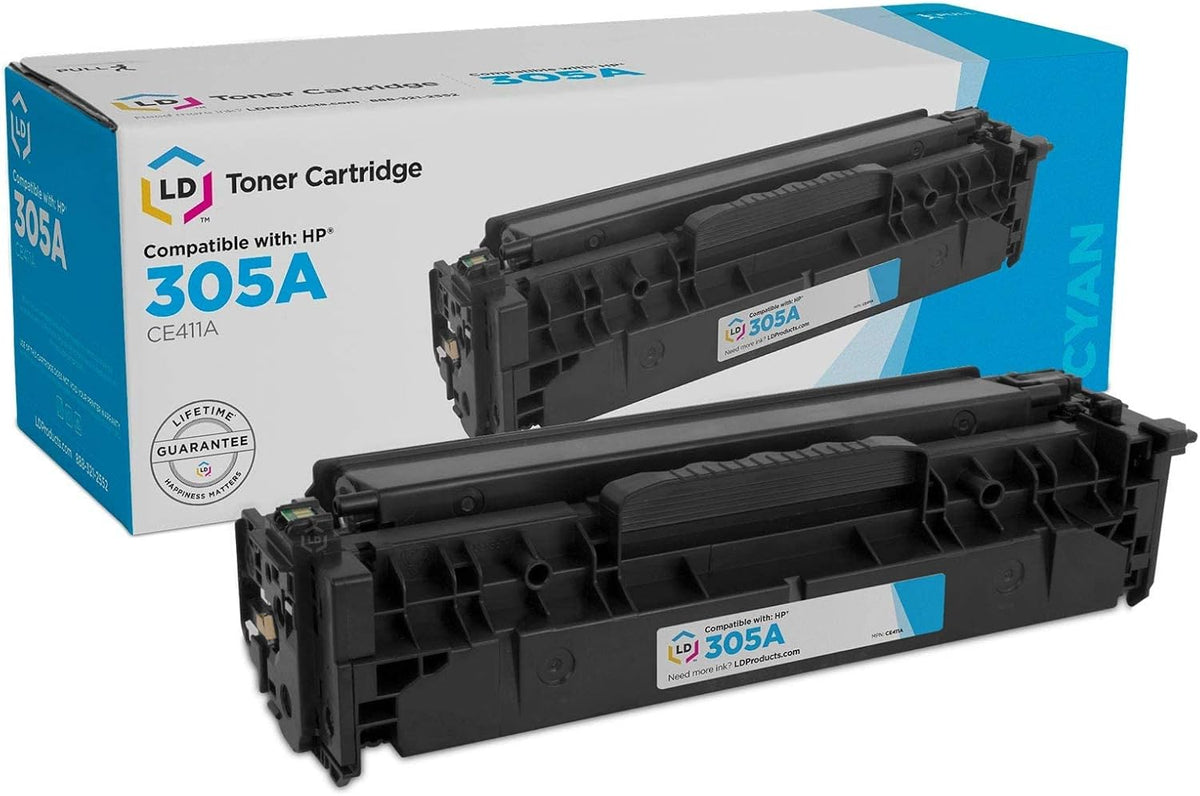4-Pack Toner Cartridge Replacements for HP 305A S41535