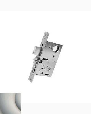 Left Handed Handleset and Knob Entrance Mortise Lock with 2-1/2-Inch Backset, Satin Nickel Z4389