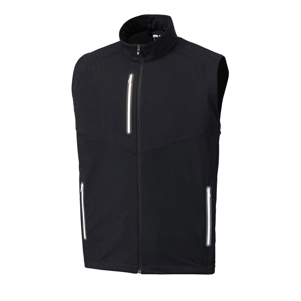 Black Medium Lightweight Softshell Vest U92669