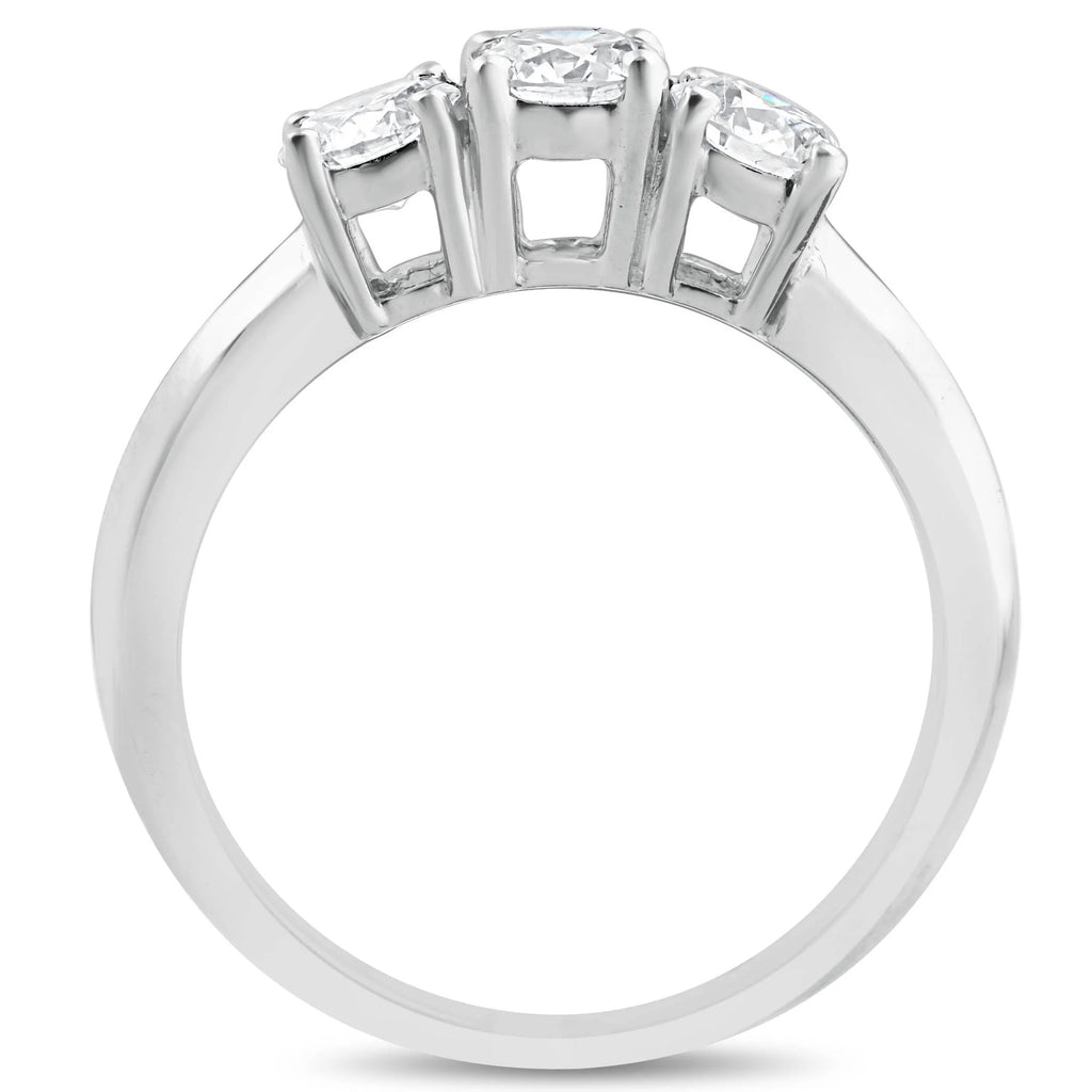14k White Gold Diamond Engagement Ring O178173