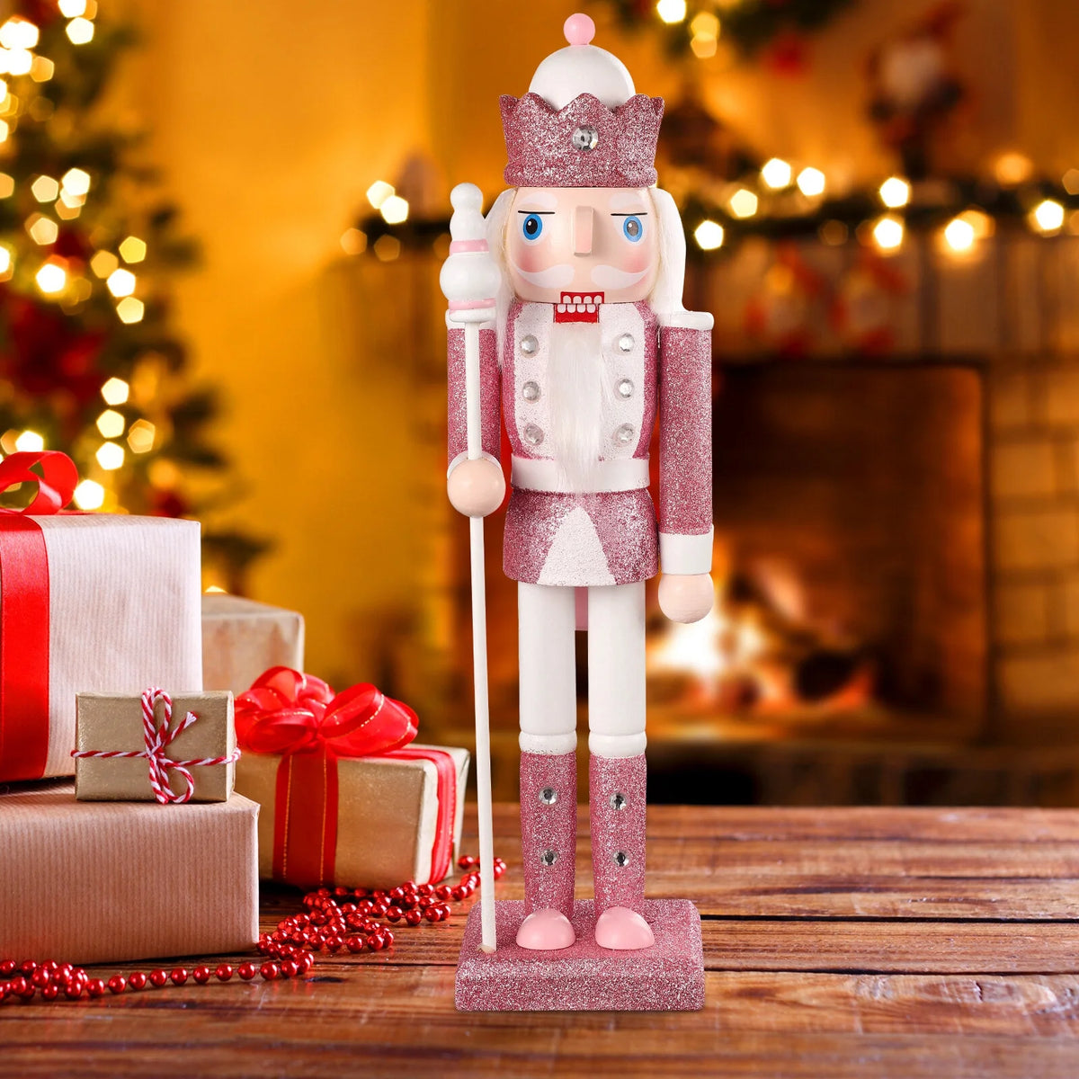 Wooden Nutcracker Soldier Doll Ornament H481155