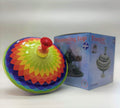 Multicolor Spinning Tin Top Toy, 9" x 9" x 9", Ages 18 m+ X74466