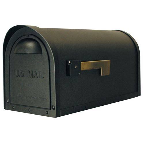 Black Classic Curbside Mailbox B700