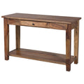 Solid Sheesham Wood Console Table C9581