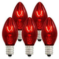 C7 Incandescent Clear Bulb, E12 Base Twinkle, Large S773