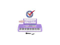 Purple 49 Keys Electronic Piano Keyboard M505