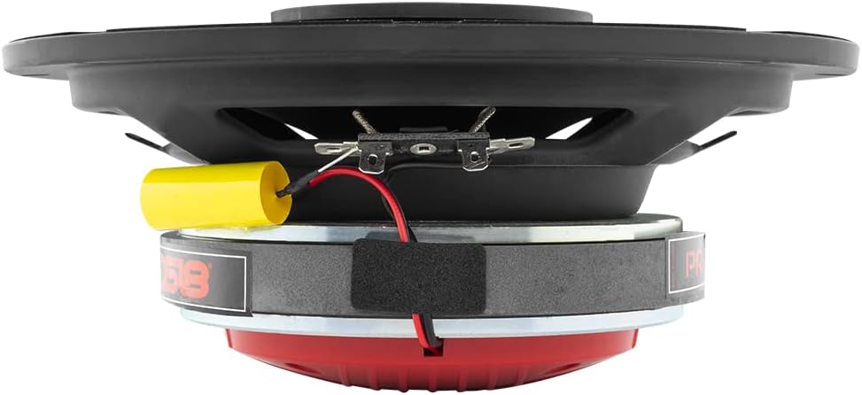 8" Shallow Hybrid Mid-Range Car Audio Loudspeaker with Grill Included 400W Max 200W RMS 8 Ohms Pack of 2 Q610