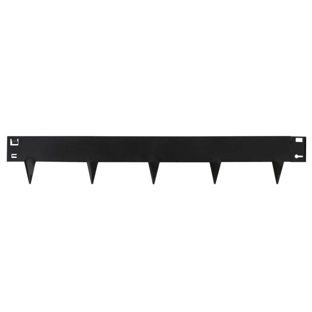 5-Pack Black Landscape Edging Section Y63139
