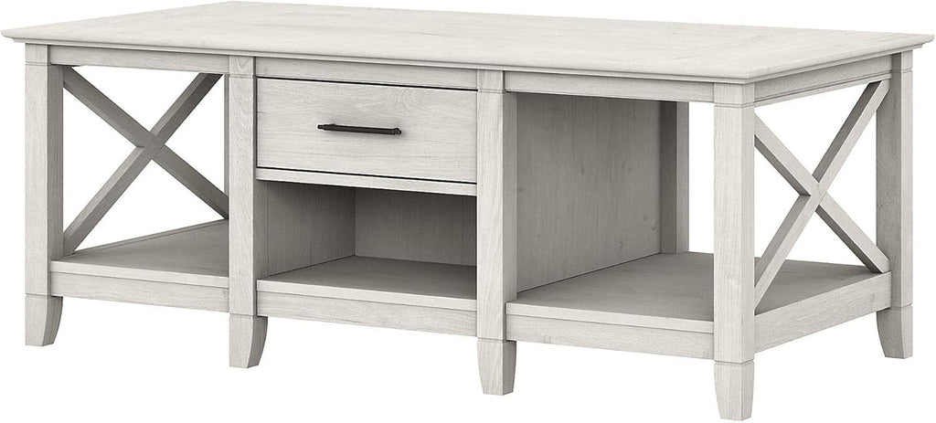 Cape Cod Gray Coffee Table with Storage A2633