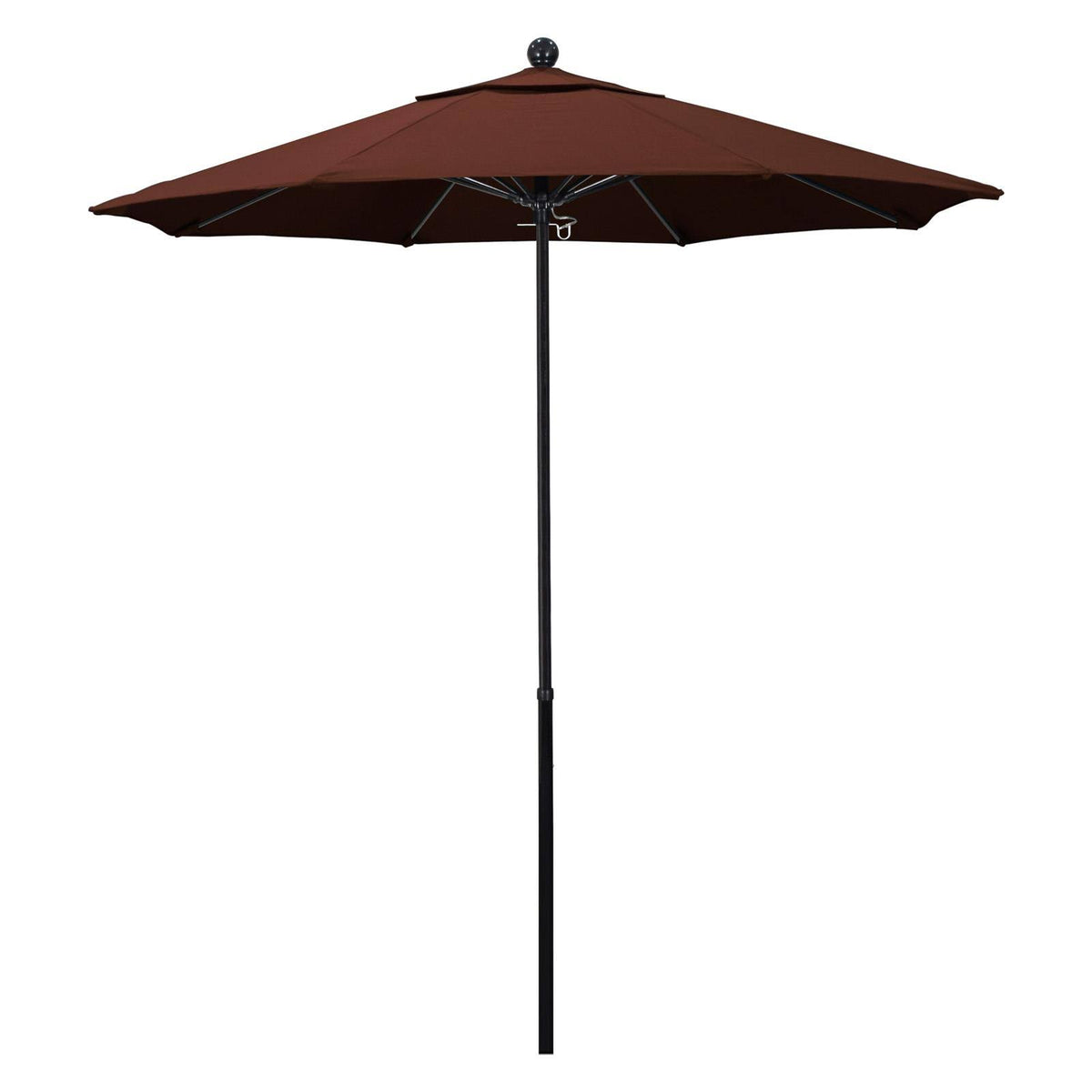 Bay Brown 7.5-ft Fiberglass Patio Umbrella Q4057