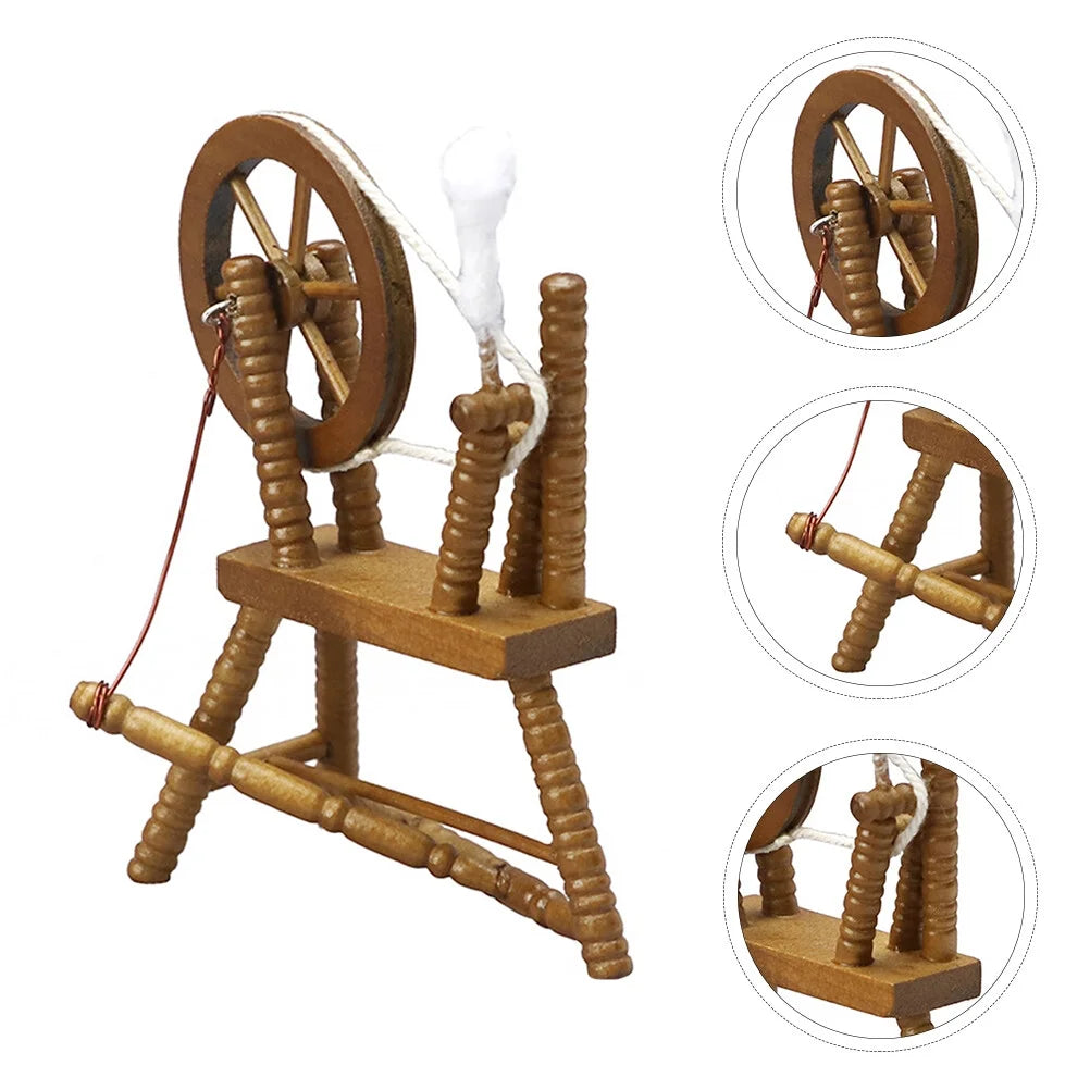 Miniature Textile Making Car Playhouse Furniture Toy X598748