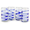 4 Piece Hand Blown Water Glass Set X988888