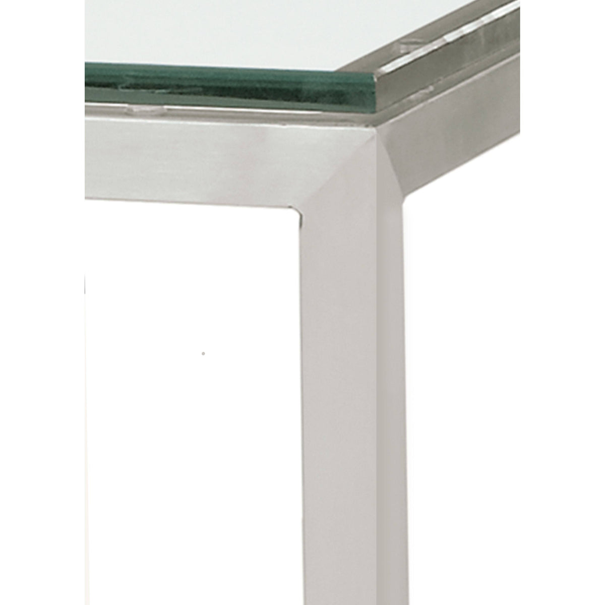 Cherry Top Console Table with White Base C99484