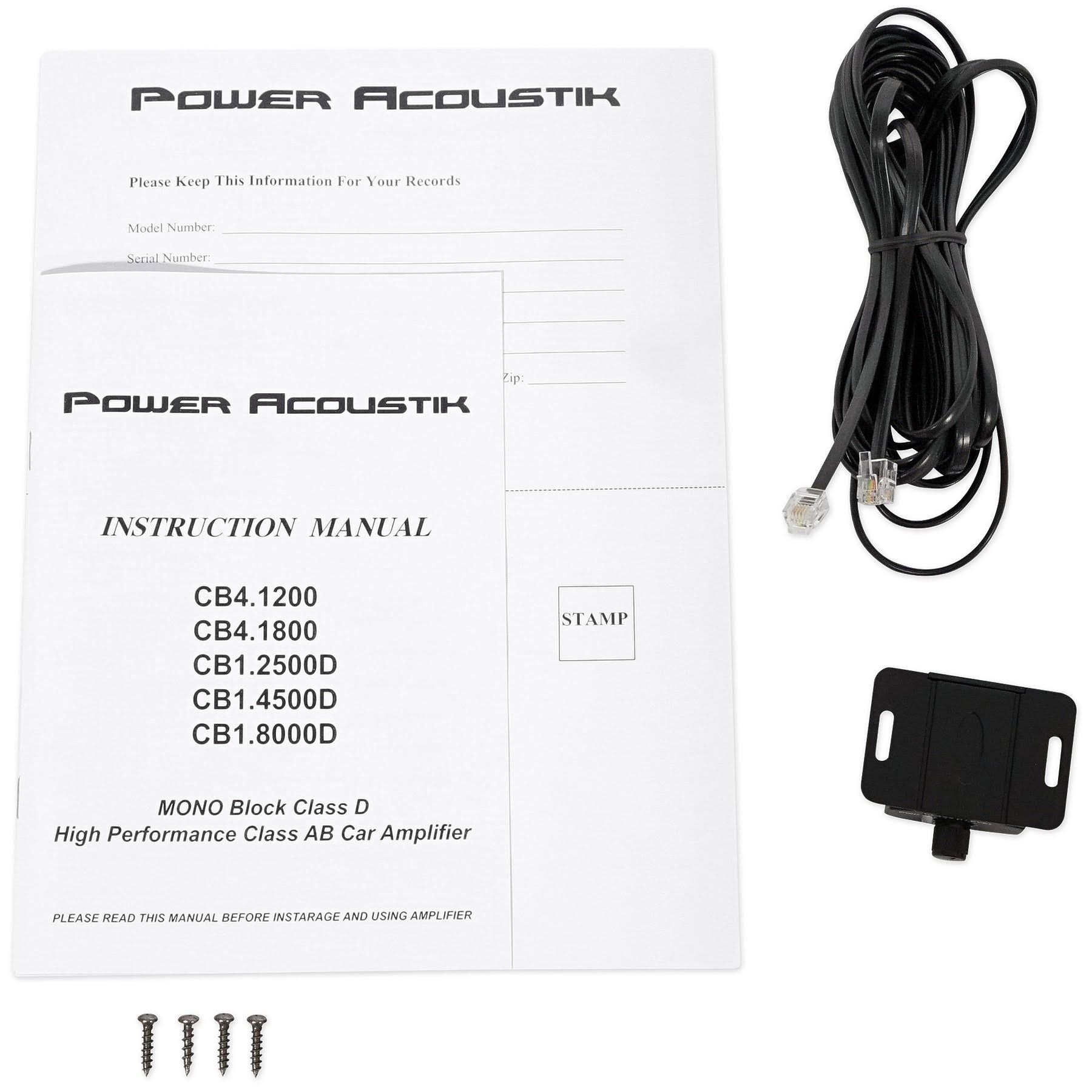 Class D Mono Car Amplifier A24298
