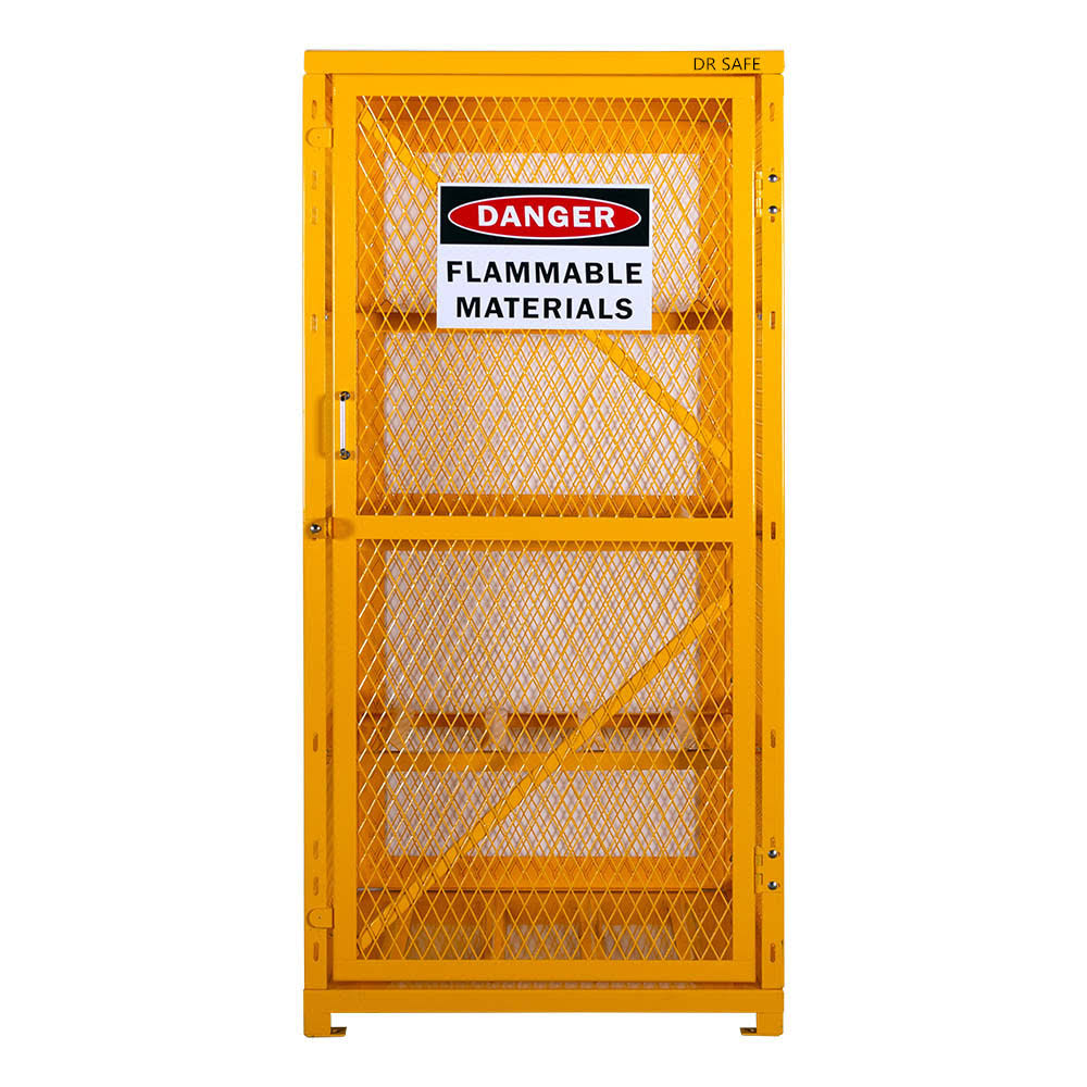 Cylinder Storage Cabinet Horizontal 8 Cylinder Capacity W444