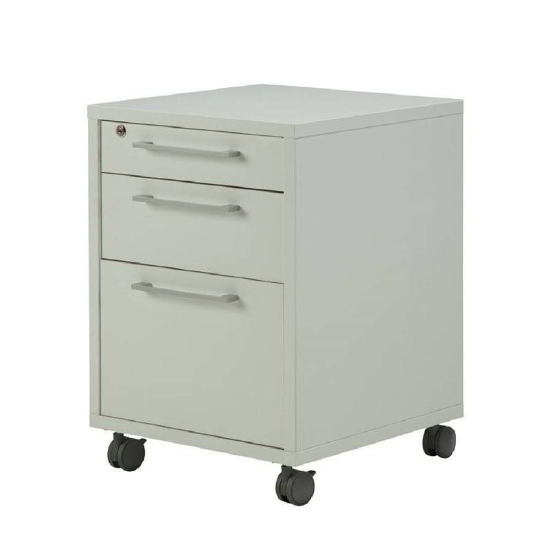 White Wooden Writing Desk Set V242034