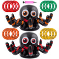 Inflatable Halloween Spider Ring Toss Game Party Supplies with Air Pump Y383495