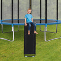 Trampoline Ladder with Slide & Rock Wall Climber D28050