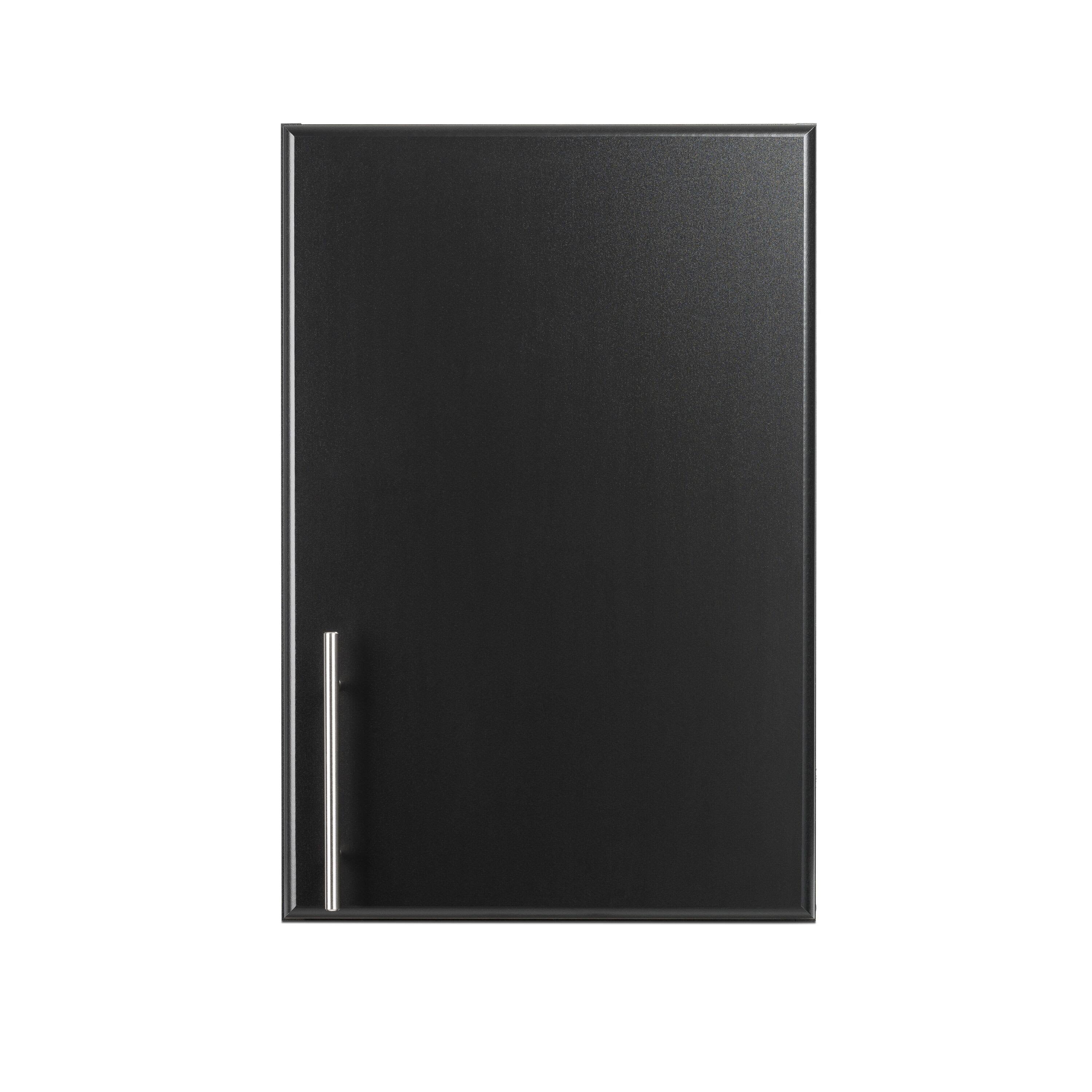 Black Stackable Wall Cabinet O843