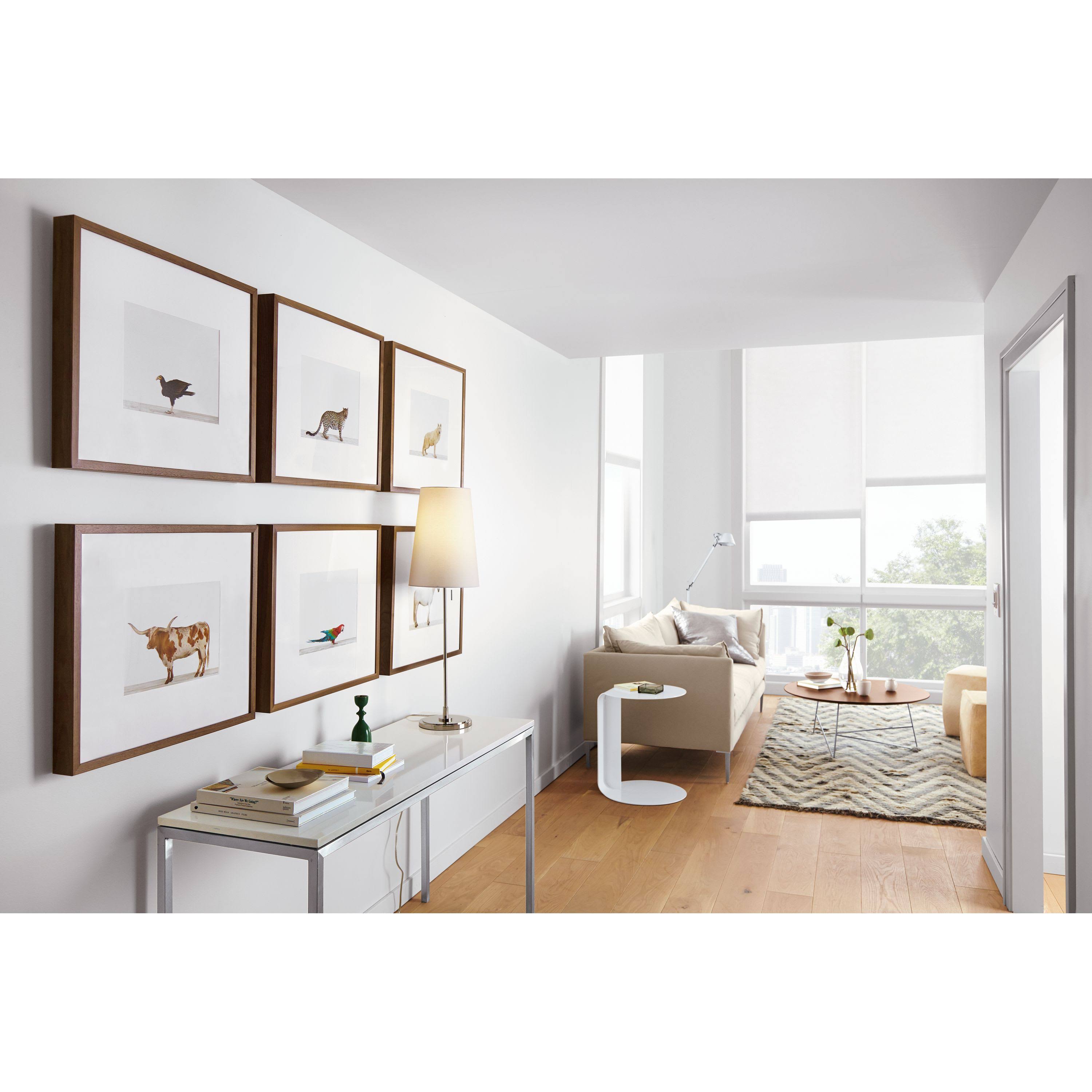 Cherry Top Console Table with White Base C99484
