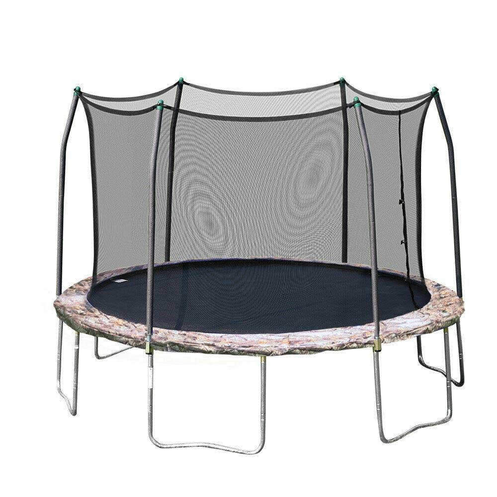 Camo 15 ft Round Trampoline with Enclosure Q7138