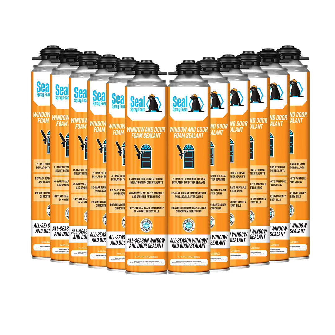 One Component Polyurethane Gun Foam Sealant (Case of 12 / 23.2oz Cans) I163