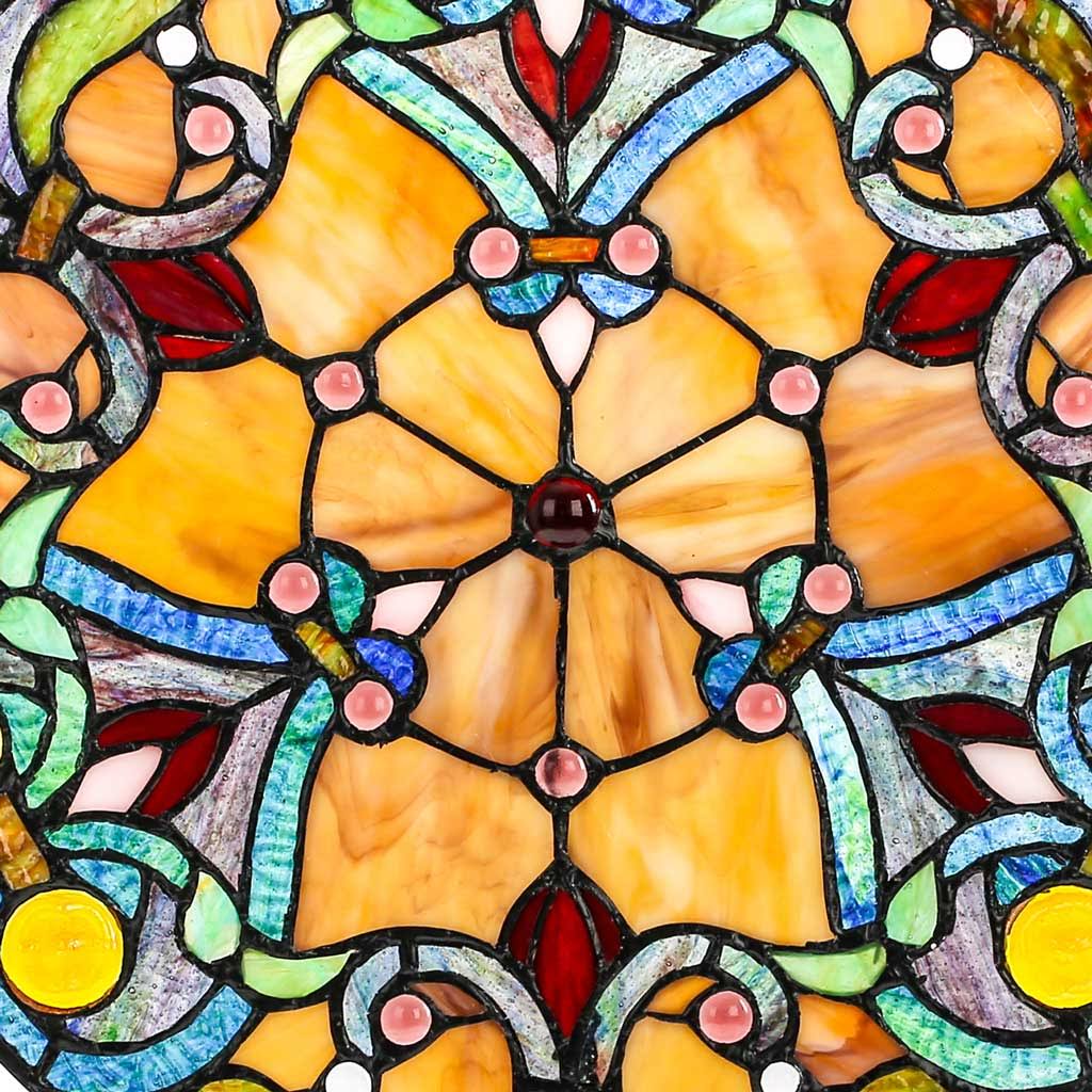 Stained Glass Panel Lamp K746230