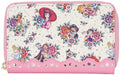 Princess Tattoo Zip Around Wallet A169129