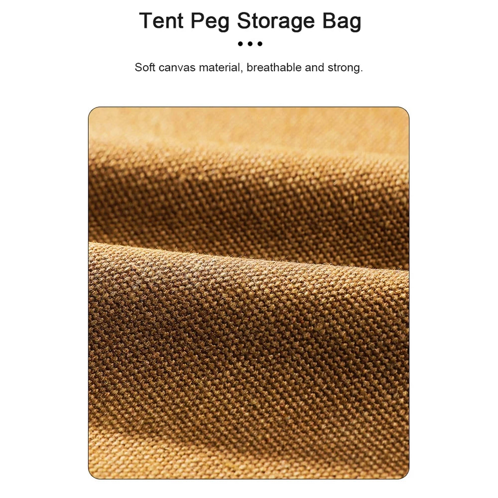 Canvas Tent Peg Storage Bag W31049