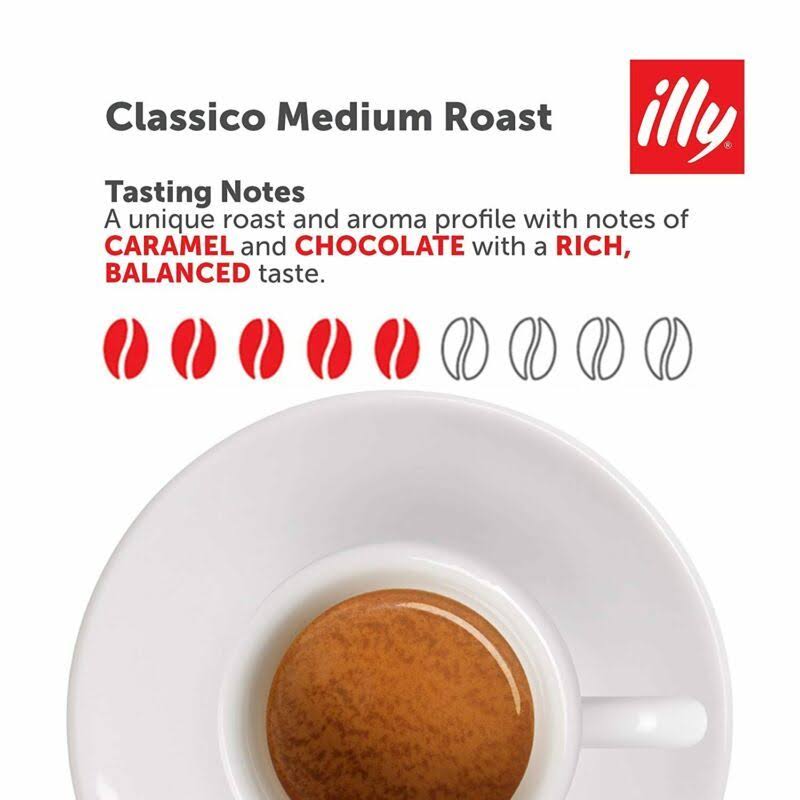126 Ct Medium Espresso Coffee Capsules L36204