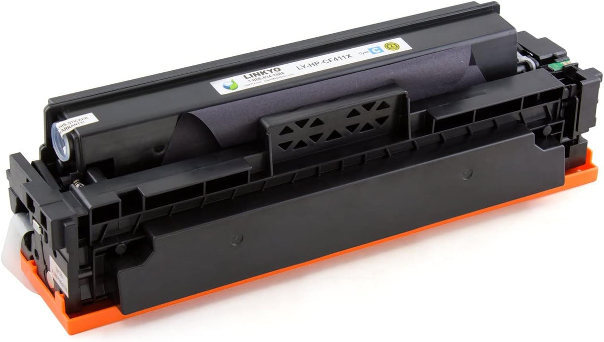 Compatible Toner Cartridge 4-Pack for HP 410X High Yield CF410X CF411X CF412X CF413X Black Cyan Magenta Yellow F60002