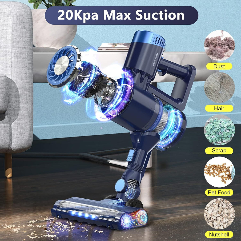 4 in 1 Cordless Stick Vacuum with Detachable Battery D50281