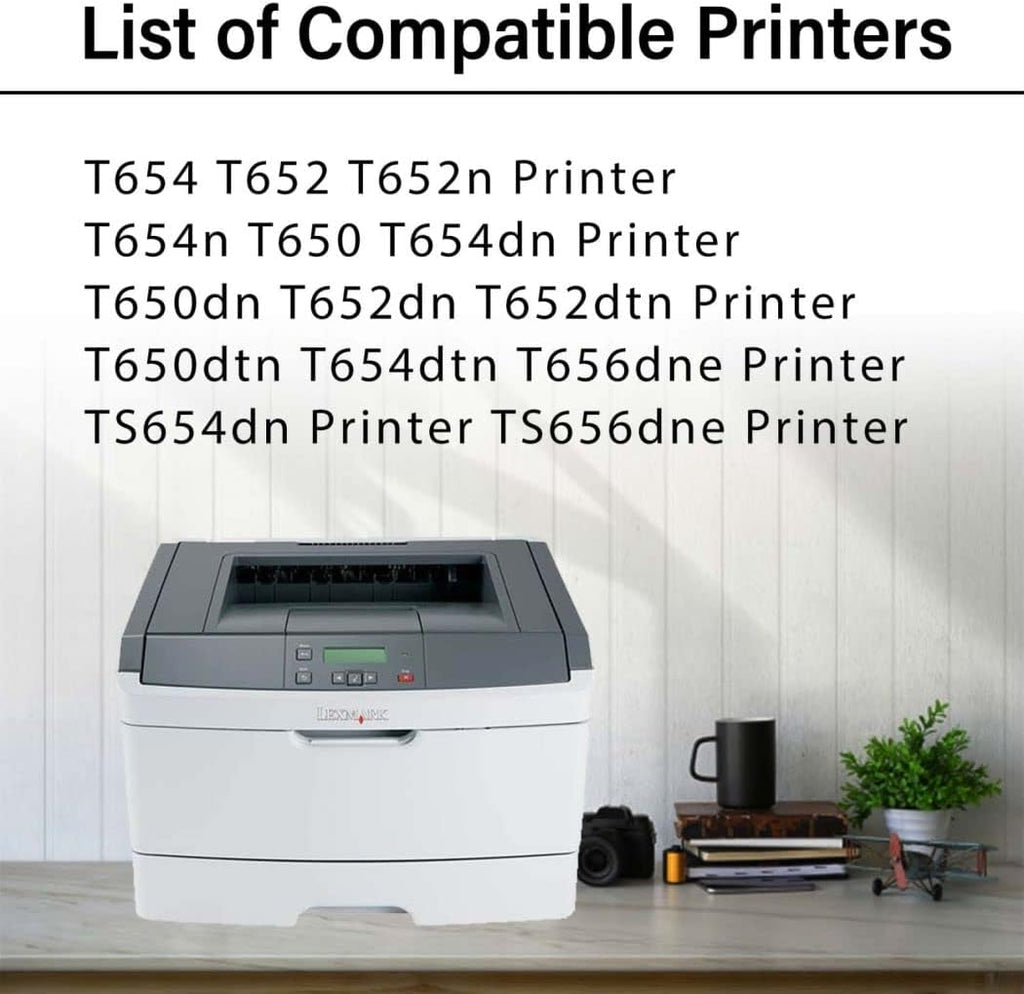 Compatible Toner Cartridge for Lexmark T650 T652 T654 Printer P979928